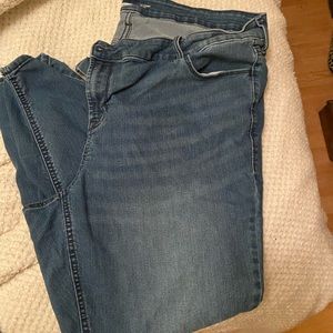 Old navy 22W super skinny mid-rise jeans